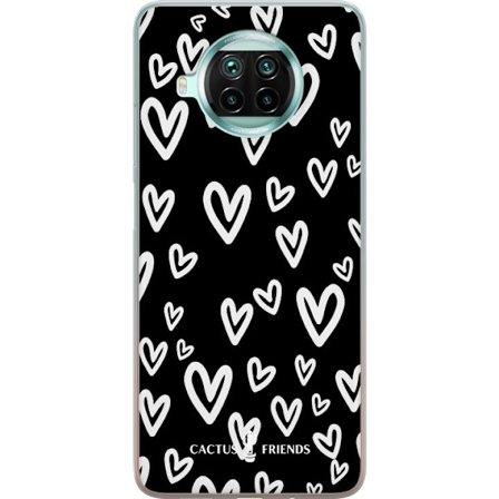 Kompatibelt Mobildeksel til Xiaomi Xiaomi Mi 10T Lite 5G Cactus and Friends - Handdrawn Love Chaos