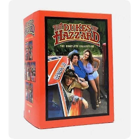 The Dukes Of Hazzard Sæson 1-7 TV-serie [33DVD, Boxed] engelsk version