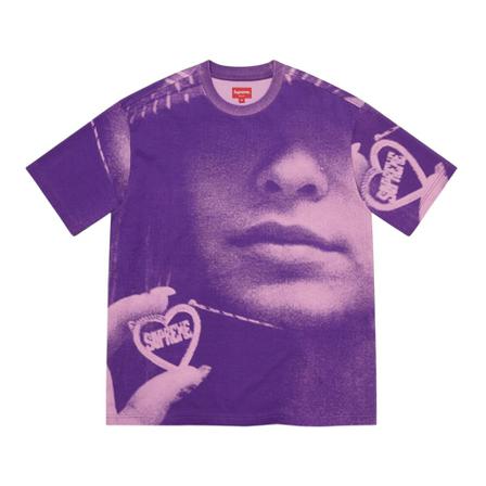 Supreme T-Shirts Lilla, Herre