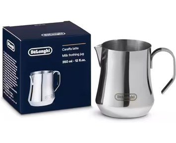 Delonghi Mjölkskumningskanna DLSC060 350ML - Mjölkskumningskanna i rostfritt stål, 350 ml
