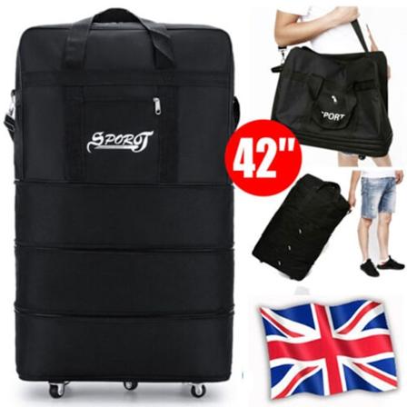 42" 6 py r n eritt in suuri kevyt matkatavarat k rry matkalaukku matkalaukku UK STOCK"