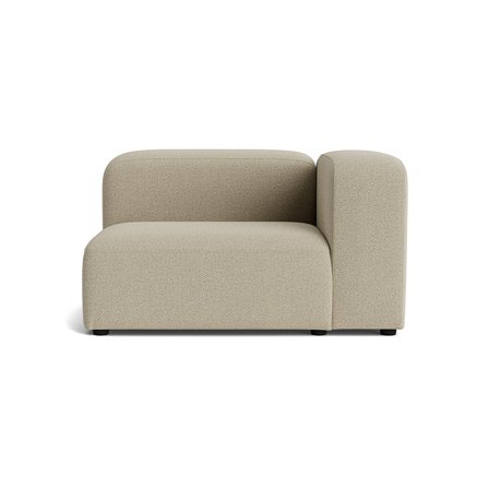 Milo XL hjørnemodul, højrevendt - Nordic Mørk Beige - 100x130x72 - Sofa