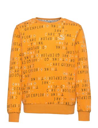 T4C Aop Crew Tr Yellow PUMA