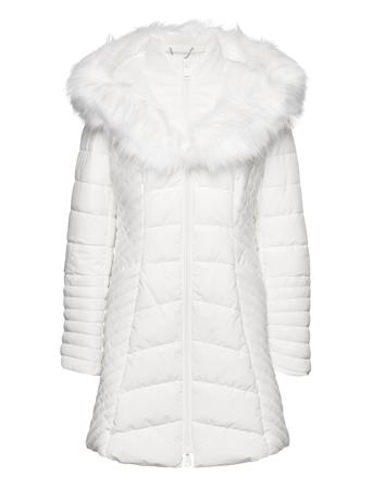 New Oxana Jacket Fôret Kåpe Hvit GUESS Jeans*Betinget Tilbud