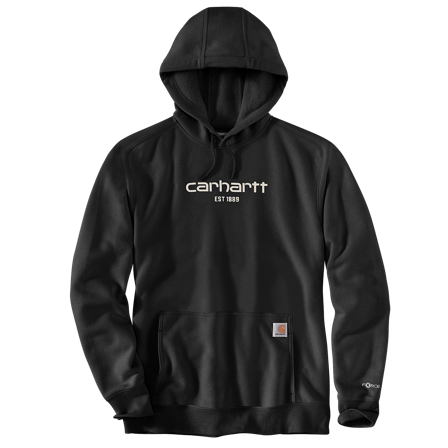 Carhartt 105569BLK Hættetrøje sort Sort, Tøj