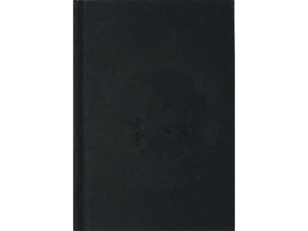 BURDE Anteckningsbok A5 svart linnetextil linjerad - Lyreco - Kontorsmaterial - Block och anteckningsböcker - Anteckningsböcker