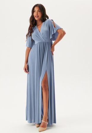 Bubbleroom Occasion Butterfly Sleeve Soft Gown Vaatteet