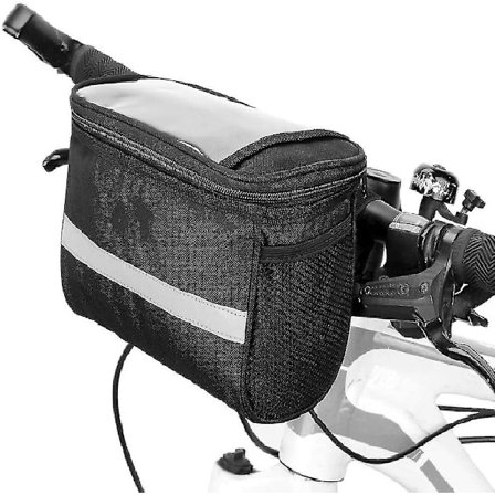 Cykelkorg Väska Med Reflexremsa Cykelstyre Väska Cykelram Väska Cykel Väska Cykel Framrör Väska Cykel Packväska