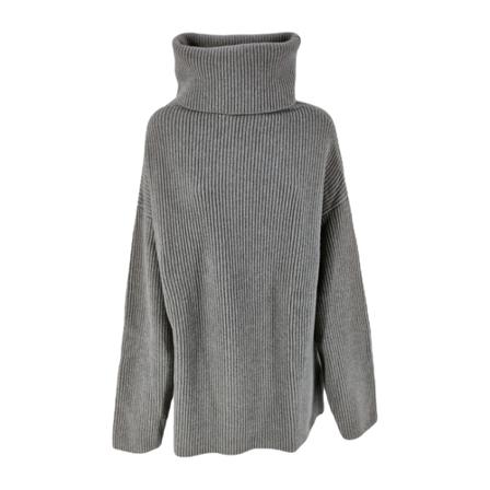Aspesi Turtlenecks grå, Dam Polotröjor, Dam, Storlek: M