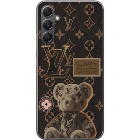 Kompatibelt Mobildeksel til Samsung Galaxy A35 ACDC el-gitar hard rock rockemusikk klassisk Gibson-design