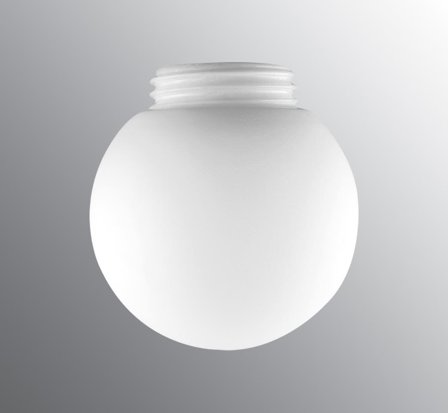 Ifö Electric 1-6108-1 Glaskupa matt, opal, 84,5/150 mm, Belysning