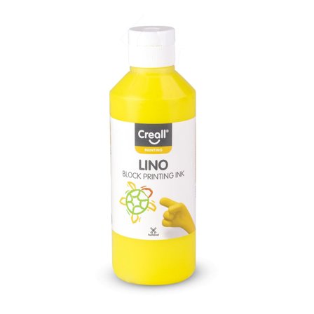 CREALL Tryckfärg Lino CREALL 250ml gul - Lyreco - Skola och förskola - Målarfärg och tillbehör - Specialfärg