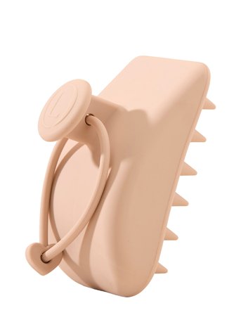 Lenoites Hair Scalp Silicone Massager - Pink - ONE SIZE
