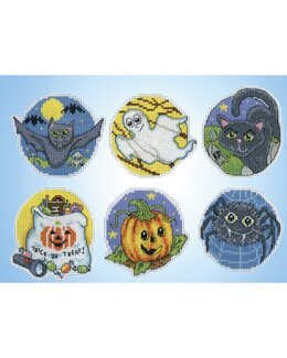 Plastic Canvas Trick or treat 6-pakning - Design Works Crafts