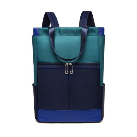 Kvinder pige rygsæk skuldertaske skoletaske Oxford Cloth Outdoor Travel Bag Casual Multi-Purpose Student Blue