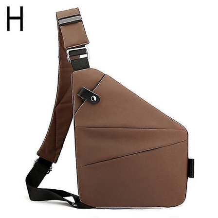 Tyverisikker reiseveske Tyverisikker veske Ultratynn skulderveske Crossbody reiseveske - Perfekt