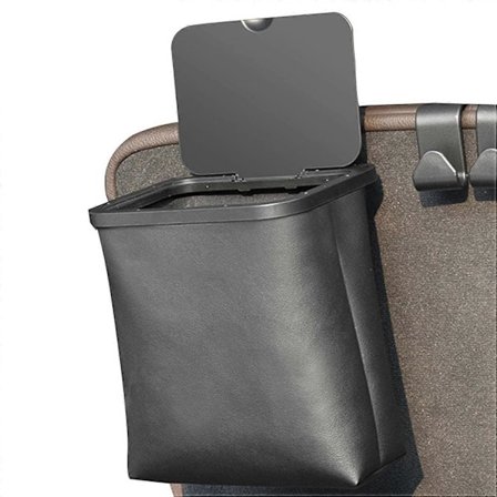 1,5 gallonan autoroskakori, ripustettava autoroskapussi, tiivis autoroskakori kotiin, autoihin