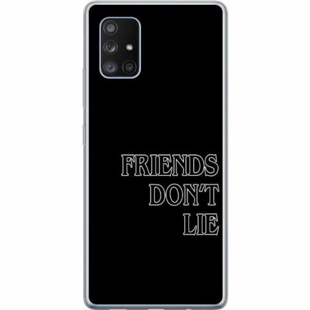 Samsung Galaxy A71 5g Genomskinligt Skal Stranger Things