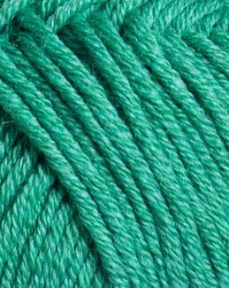 Garn Merino Bomull Grün