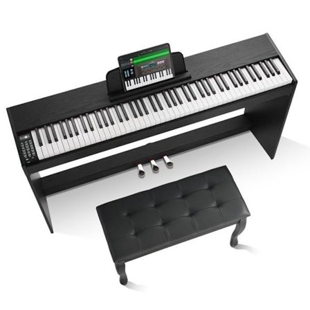 Digitaalinen Piano - DUOKU - 886 - 88 Täysin Painotettu Kosketinta - 200 Äänet - 200 Rytmit