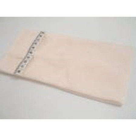 Handsydd Off-white Stretch Hårband i bomull c:a 9-10 cm. bred