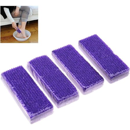 Pumice Stone Foot Exfoliator Kit Sponge Care Pedicure Remover Tool Feet Rub