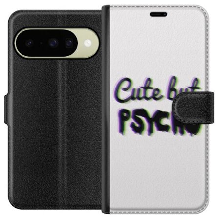 Kompatibel Tegnebogsetui til Google Pixel 10 Rainbow-farvet legetøjsfigur med et glad ansigt og farverige cirkler i en legesyg studieillustration