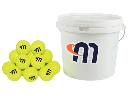 Tennisboll i hink 48/fp - Lyreco - Skola och förskola - Idrott, hälsa och rörelse - Tennis