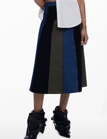 Desigual Patches - Blue - XS