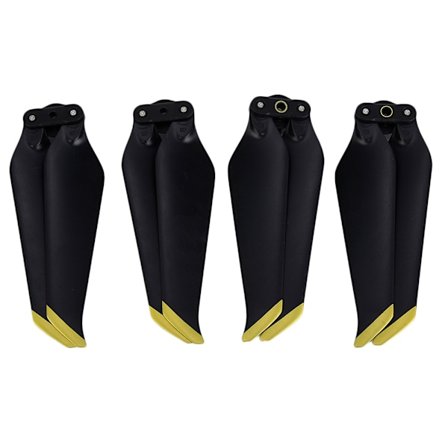 2 paria pikakiinnityspotkureita varaosia DJI MAVIC 2 PRO / ZOOM -malleille (kultaiset reunat)