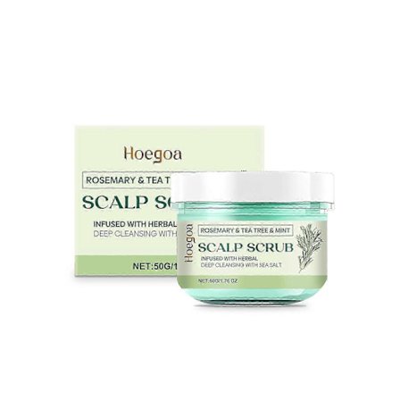 Rosmarin Hårskrubb Ger Näring och Stärker Håret och Hårbotten Vårdande Rengöringsskrubb