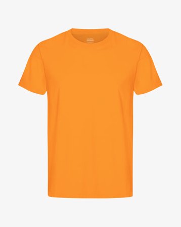 Classic Organic Tee - Sunny Orange - Male - XL