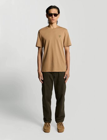 Lyle & Scott Plain T-Shirt - Beige - XL