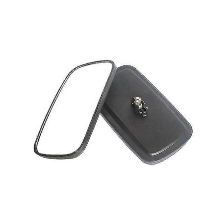 2024 Traktor Lastebil Sidespeil Ytre Speil Lastebil Sidespeil Universalspeil For Lastebil Gravemaskin Traktor Bobil 23,5 X 13,5 Cm Svart