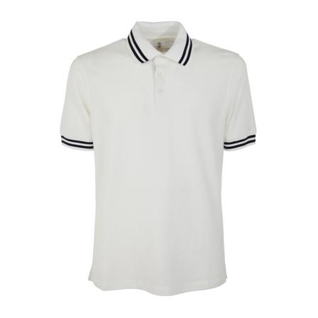 Brunello Cucinelli, T-Shirts Biały, Mężczyzna, Rozmiar: 2XL