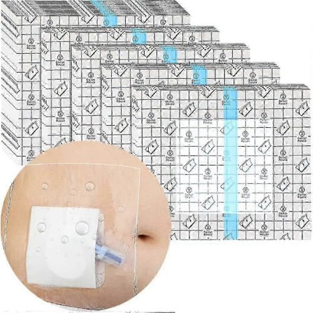 Vanntett dialysekateter dusjdeksel 20x20 cm beskyttelse med non-stick senterpute Picc Line bandasje plaster bandasje sår brystport Pd Peritond