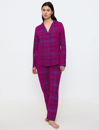 Triumph Boyfriend Pw 01 X Checks - Purple - 46