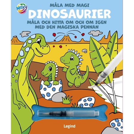 Måla med vatten : Dinosaurier 9788775378661