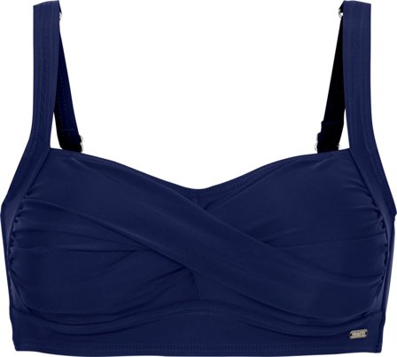Abecita Capri,Twisted Soft Bra Women swimming suits Blue B/C 75