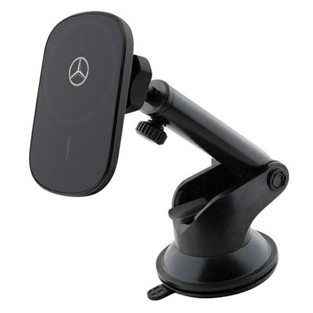 Mercedes MEWCCGSLK 15W induktionsholder til udluftning/glas sort/sort Silver Stars MagSafe