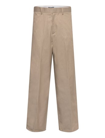 Weekday Relaxed Trousers - Beige - 50