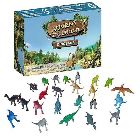 Adventskalender Dinosaur Tellende Lekesett