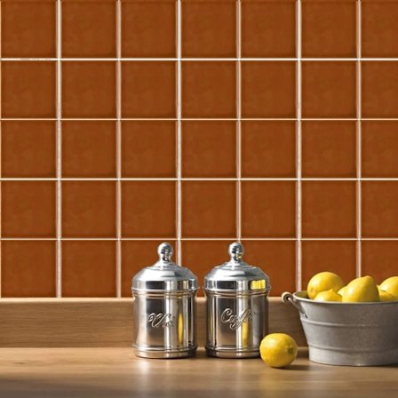 10-pak fliseklistermærker 15x15 cm, vandtætte vægklistermærker, vægdekoration til køkken & badeværelse_OF