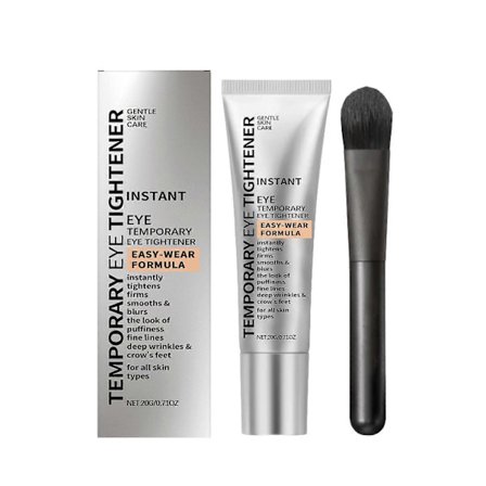 Omedelbar ögonstramare, minskar påsar under ögonen, mörka ringar och rynkor, svullnad, fast hud, anti-aging fina linjer_Specialerbjudanden