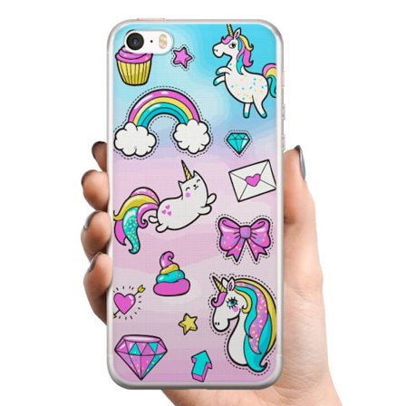 Yhteensopiva Puhelinkuori Apple Apple iPhone 5 Unicorn