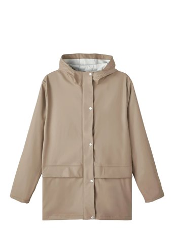 LMTD | Nlndry10 Long Rain Jacket Fo | 134-140