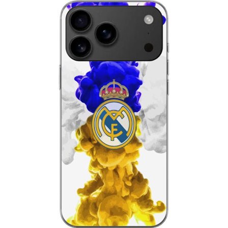 Apple iPhone 17 Pro Max Gennemsigtig cover Real Madrid Farver