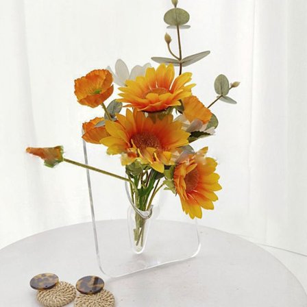 Ramme Vase Bordplate Dekorativ CLEAR