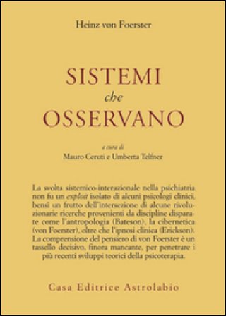 Sistemi che osservano Heinz von Foerster