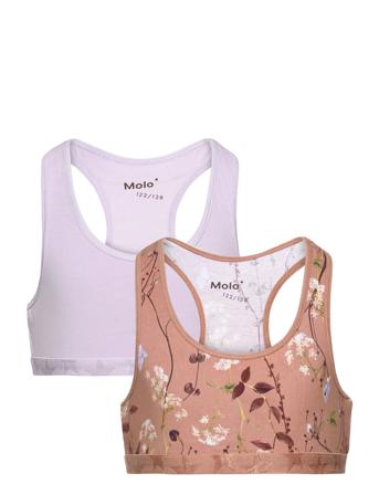 Jade 2-Pack Night & Underwear Underwear Tops Multi/mønstret Molo